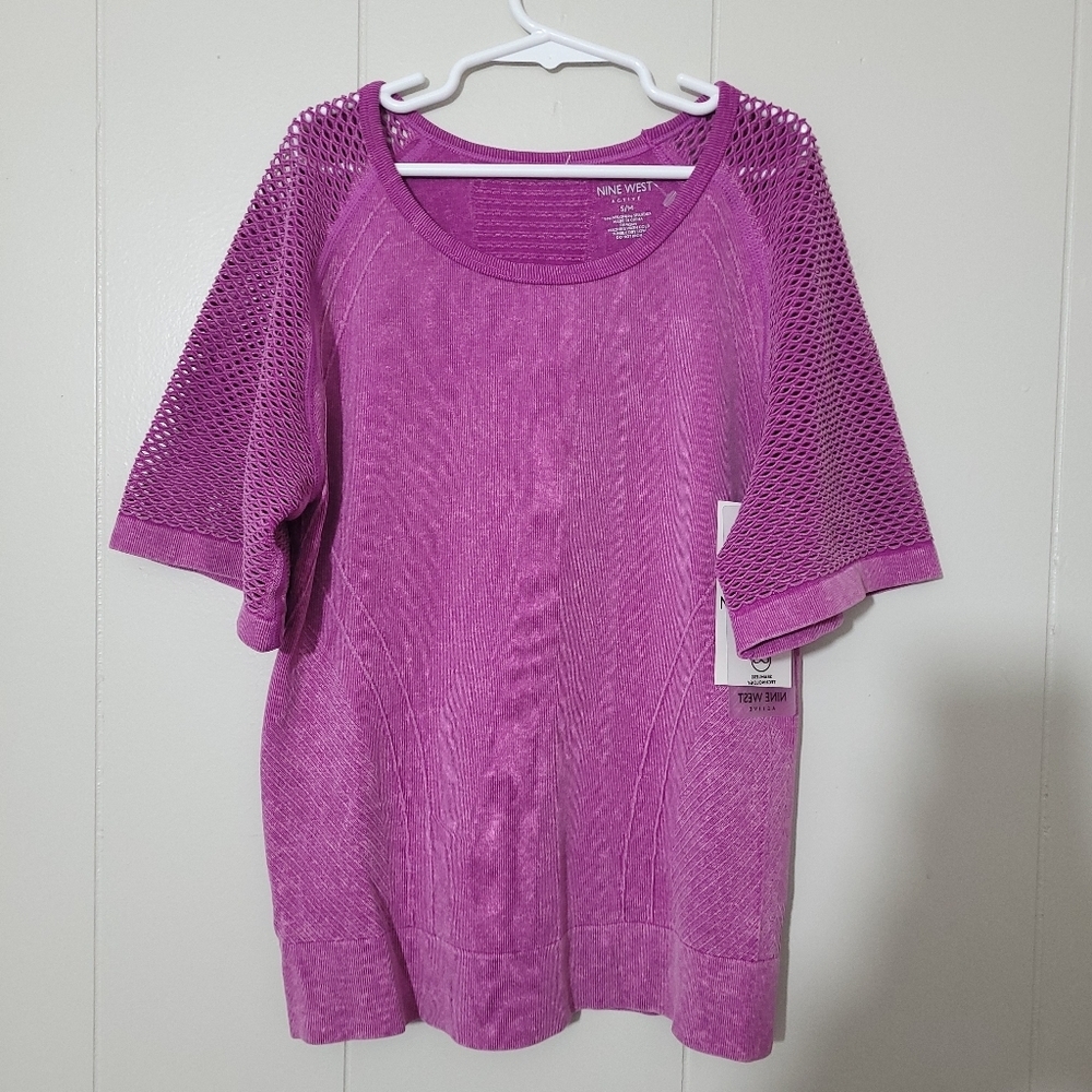 NINE WEST ACTIVE TOP Women's Size M NWT